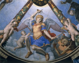 A.Bronzino, Archangel Michael
